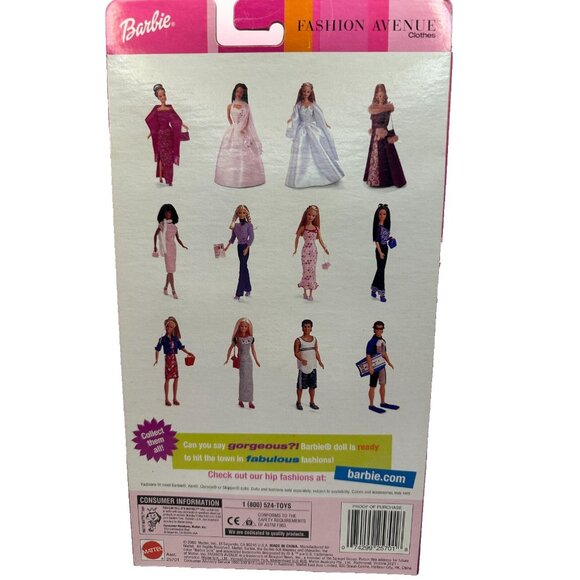 Vintage Barbie Mattel Fashion Avenue NIP 2000 Brunch In Boston 25701 - Picture 2 of 4